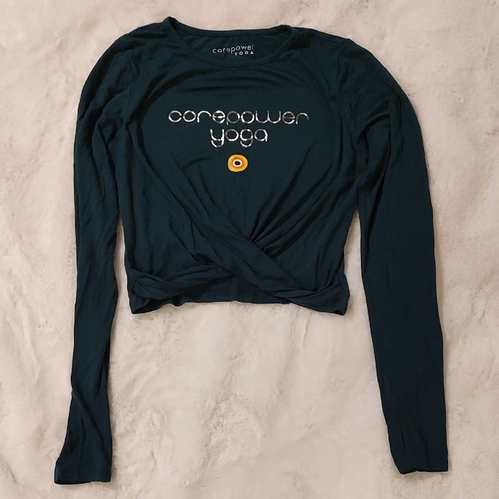 Women's Dark Teal Long Sleeve Top